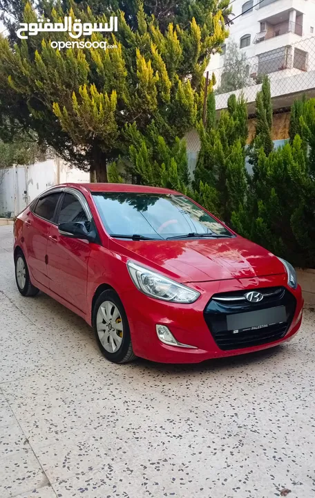 اكسنت 1.4 اتماتيك اصل برايفت فحص ممتاز بالكرتوونة