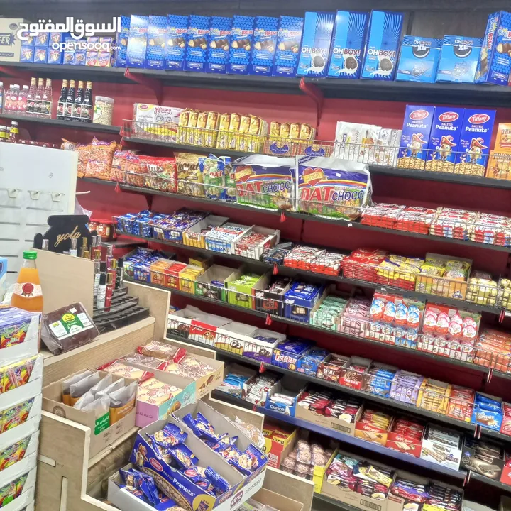 سوبر ماركت للبيع بتلاع العلي اشارة العساف موقع مميز وسط مطاعم وجميع انواع الخدمات