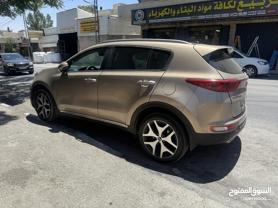 كيا سبورتاج موديل 2017 ايد اولى للبيع