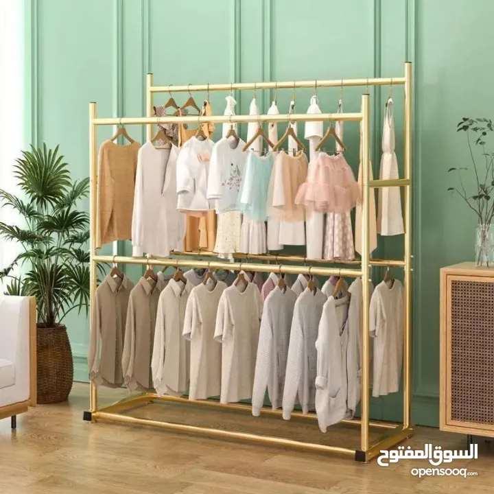 منظم ملابس قائم بذاته مزدوج الطبقات – تصميم عملي وفخم