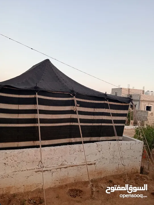 خيمه سعوديه شعر اسود وليس كتان