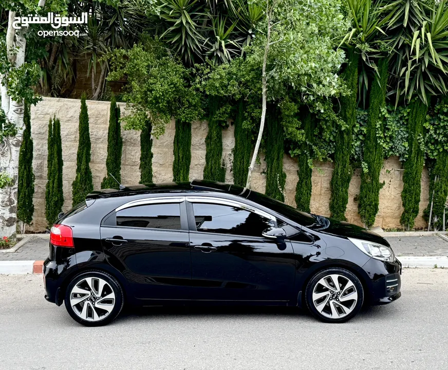 ‏  كاملة الاوصافAbu Kwaik Motors..  Kia Rio 2017  فحص ممتاز طلاء الشركة بالكامل ،، عداد 47 الف اصلي