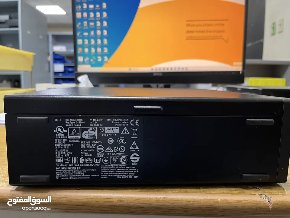 Computer CPU Optiplex 7080 Keyboard and Mouse
