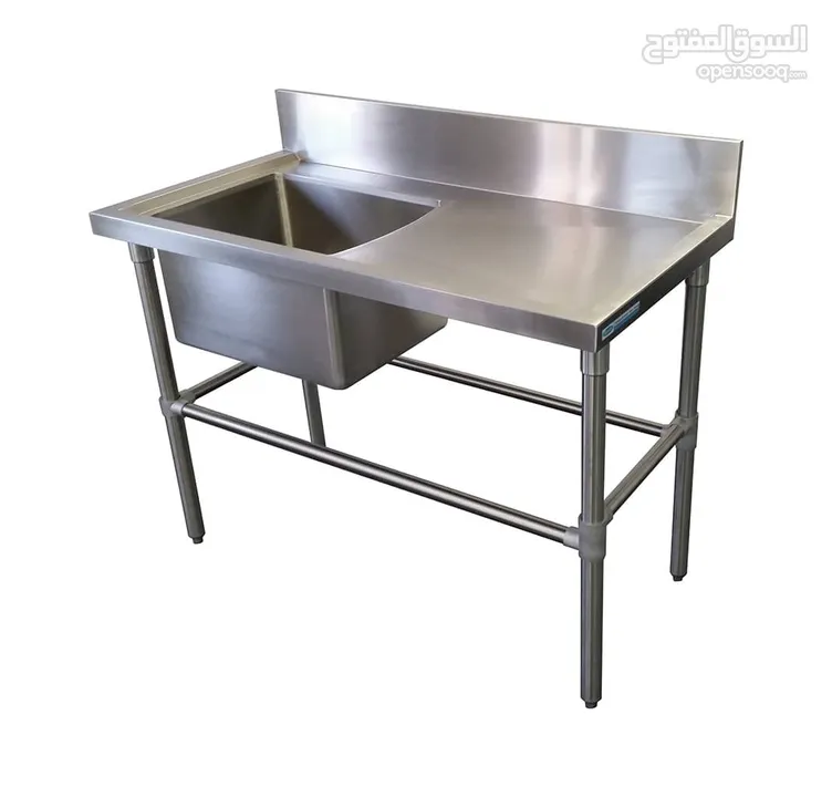 Two single steel sink