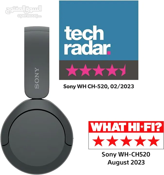 سماعات بلوتوث سوني الاصليه بسعر ممتاز Sony WH-CH520 Bluetooth