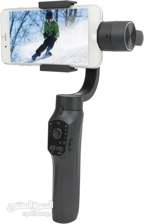 المثبت الذكي المضاد للاهتزاز (حامل بانورامي)Smartphone Gimbal Stabilizer, F10 Handheld 3-Axis Phone