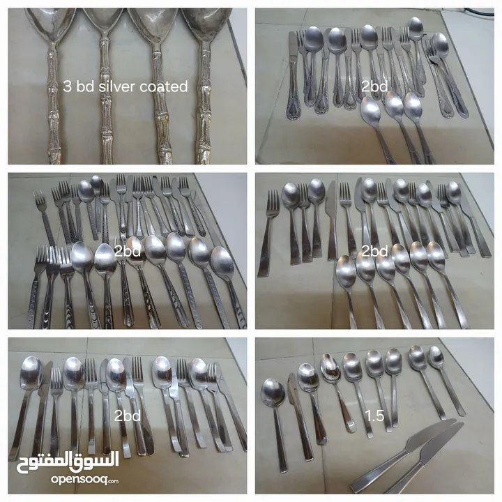 Cutlery and other kitchen items