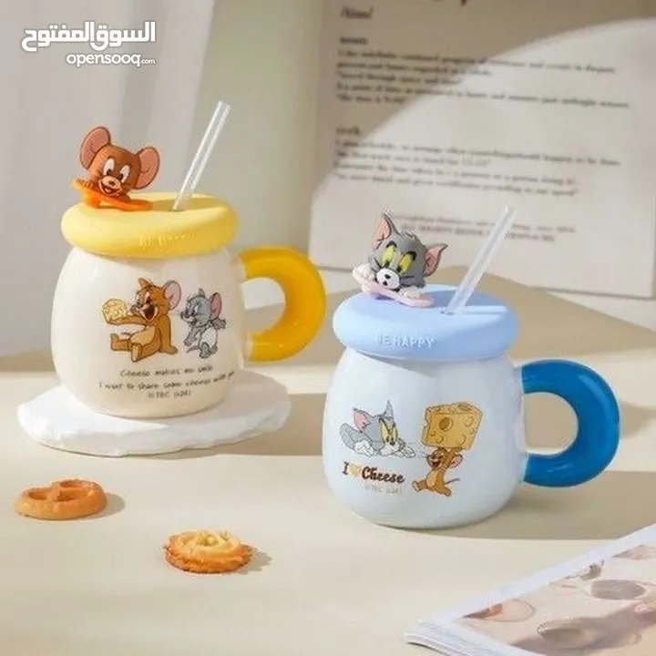 اكواب توم وجيري
