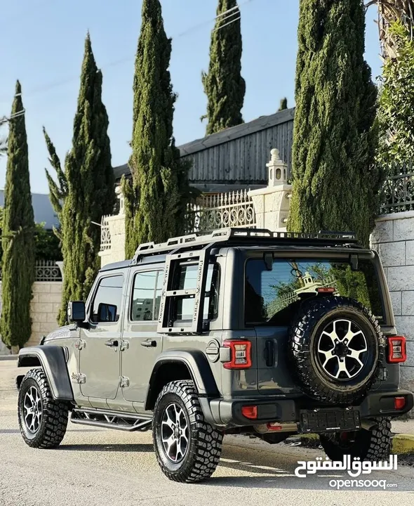 Jeep wrangler rubicon unlimited  الحبة الوحيدة والمميزة بالاضافات في البلاد