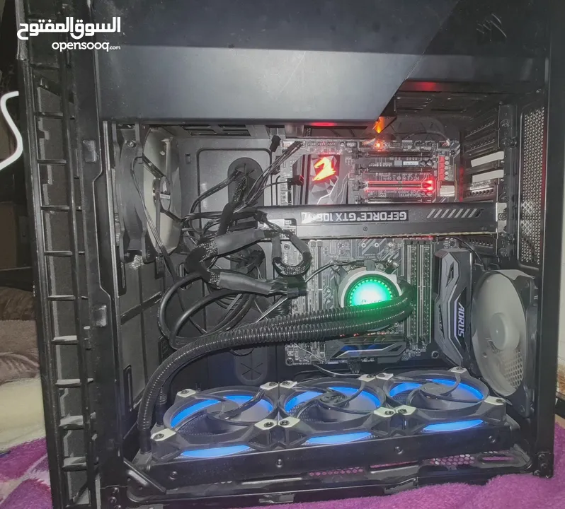 كمبيوتر جيمنج قوي جدا للالعاب وبرامج المونتاج