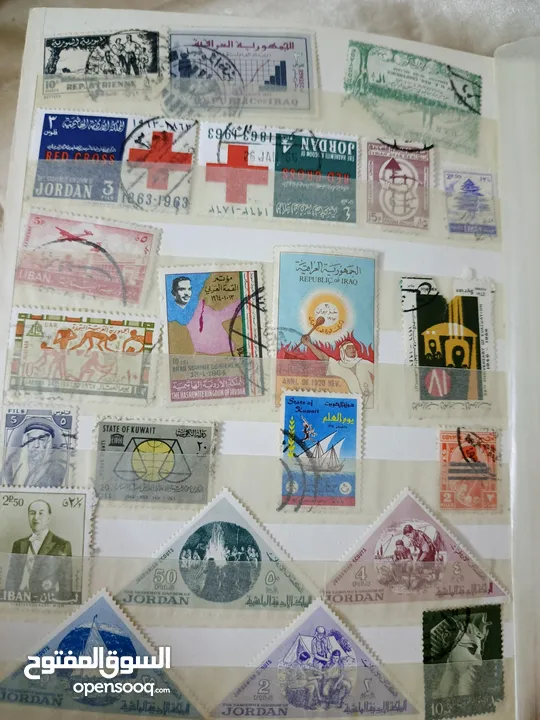 طوابع بريدية