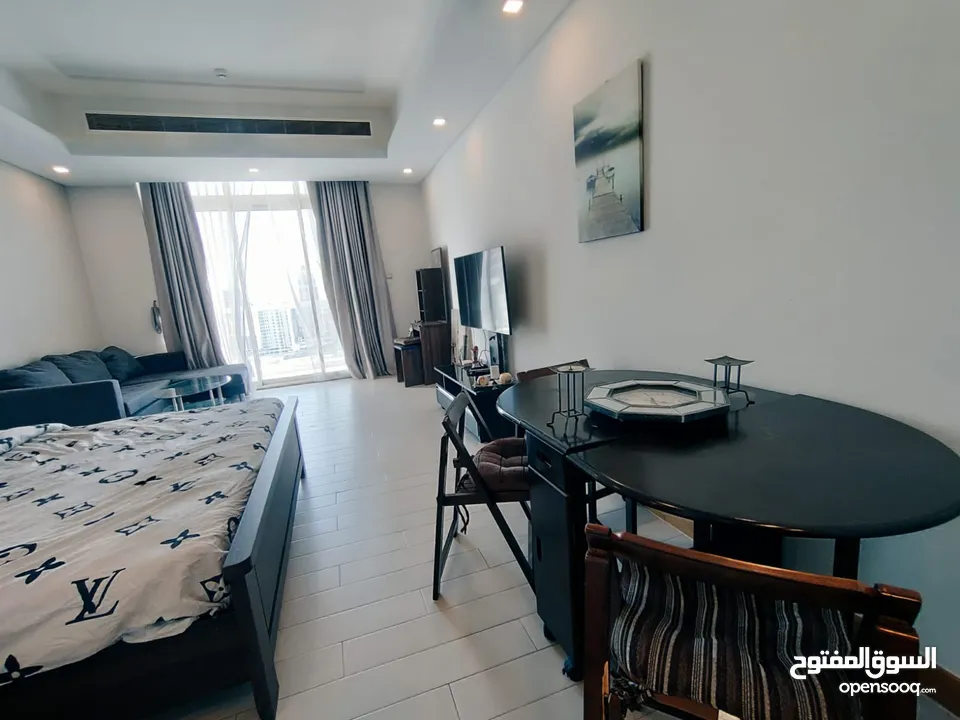 STUDIO FOR RENT IN JUFFAIR FULLY FURNISHED