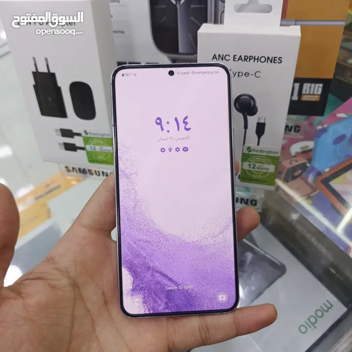 نظيف 16ram 128g samsang s22 امريكي