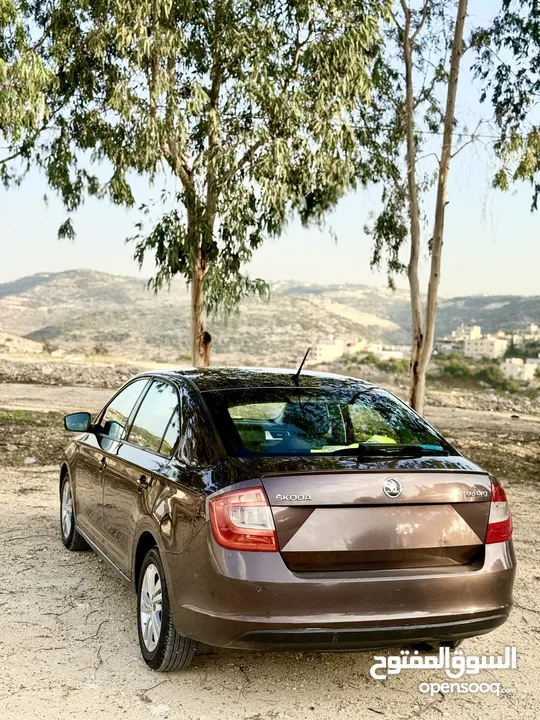 سكودا رابيد 2017 اصل برايفت ماتور 1400 تيربو بنزين جير اتومات سعررر ممتاز