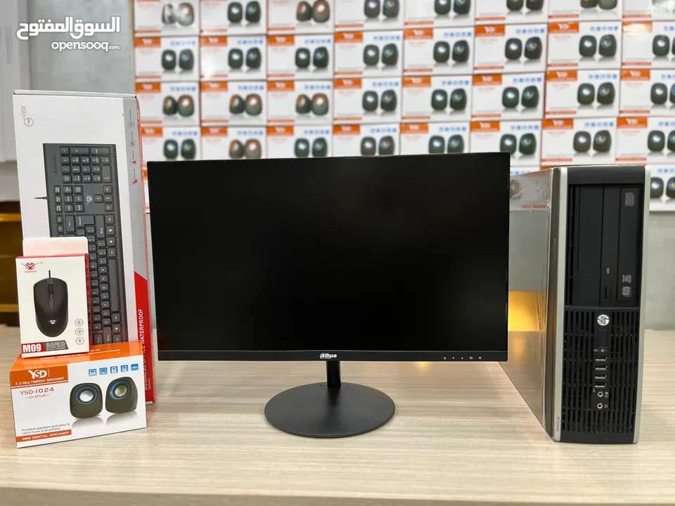 أجهزة كمبيوتر كامله بحالة الوكالة i5 مع شاشة جديده