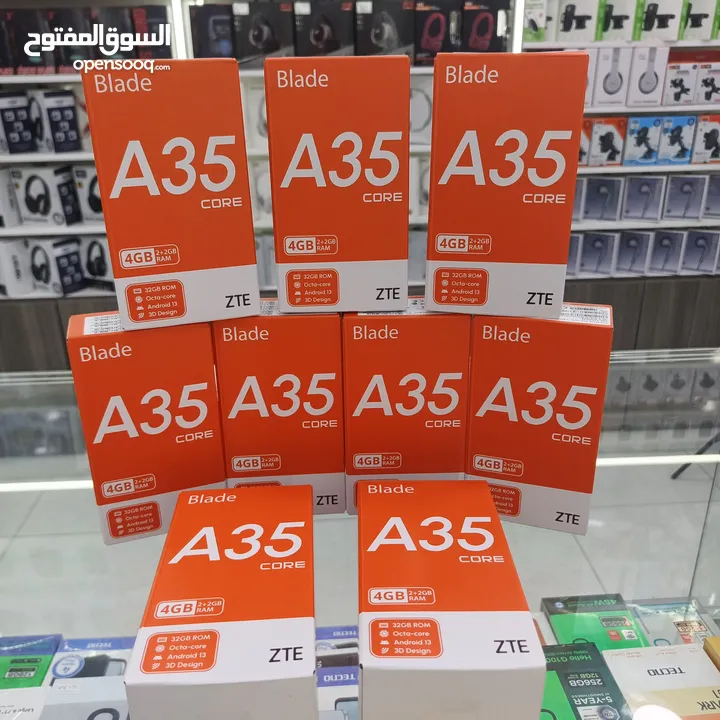 جهاز جديد بالكرتونه Blad a35 32g 4ram كفاله سنه كامله