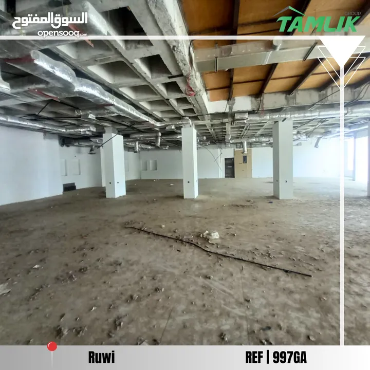 Huge Showrooms for Rent in Ruwi REF 997GA