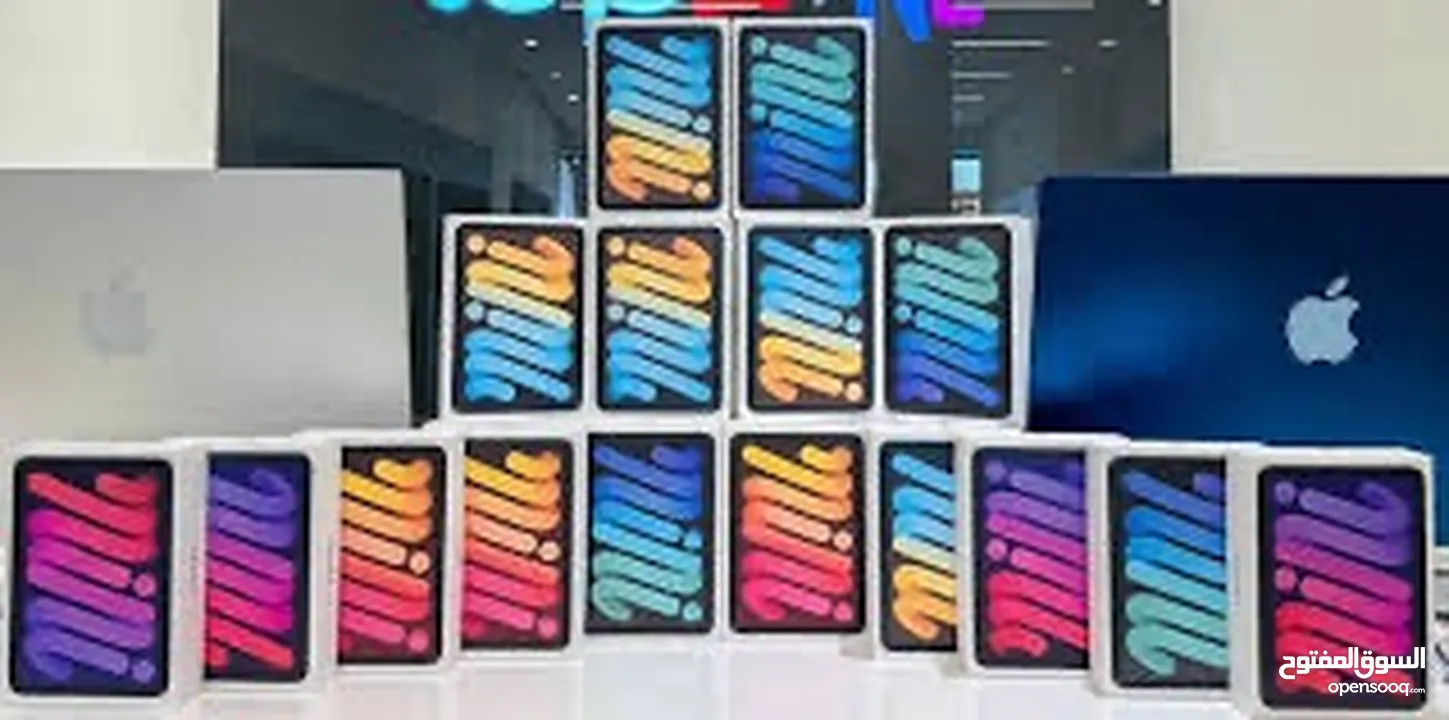 iPad mini 7 جديد كفالة لمدة عام من تاريخ الشراء الجهاز  (128GB)