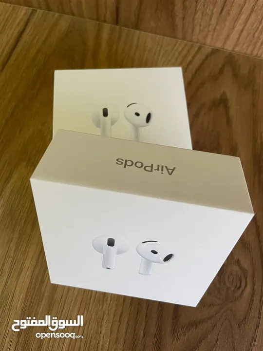 سماعات أبل الجيل الرابع‏ Apple AirPods 4 standard/ANC with 1 year warranty