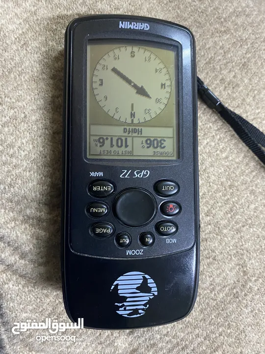 Garmen gps 72 جهاز تحديد المواقع