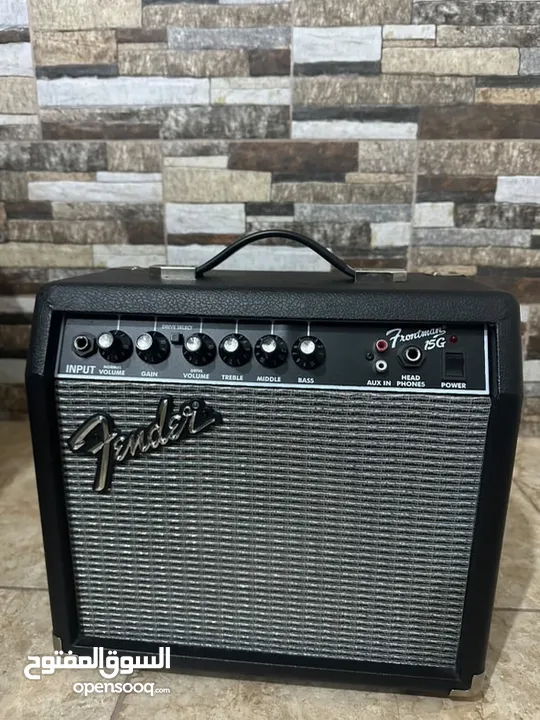 Fender Frontman 15G AMP - سماعة جيتار فندر فرونتمان مستعمل بحالة الوكالة