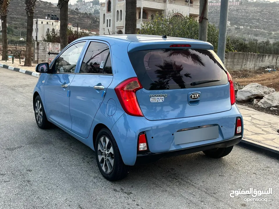 كيا مورنينغ ماتور 1000 بنزين أوتوماتيك ترخيص 2016.. دهان الشركة..