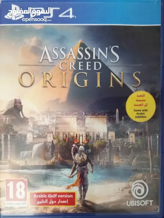 لعبة PS4 ASSISSNS CREED ORANG