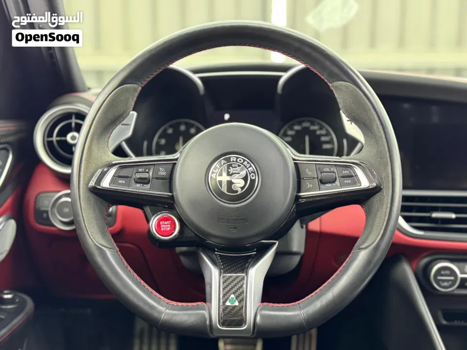 2021 Alfa Romeo Giulia Quadrifoglio, Nov 2027 Alfa Romeo Warranty + Service Pack, Low Kms, GCC