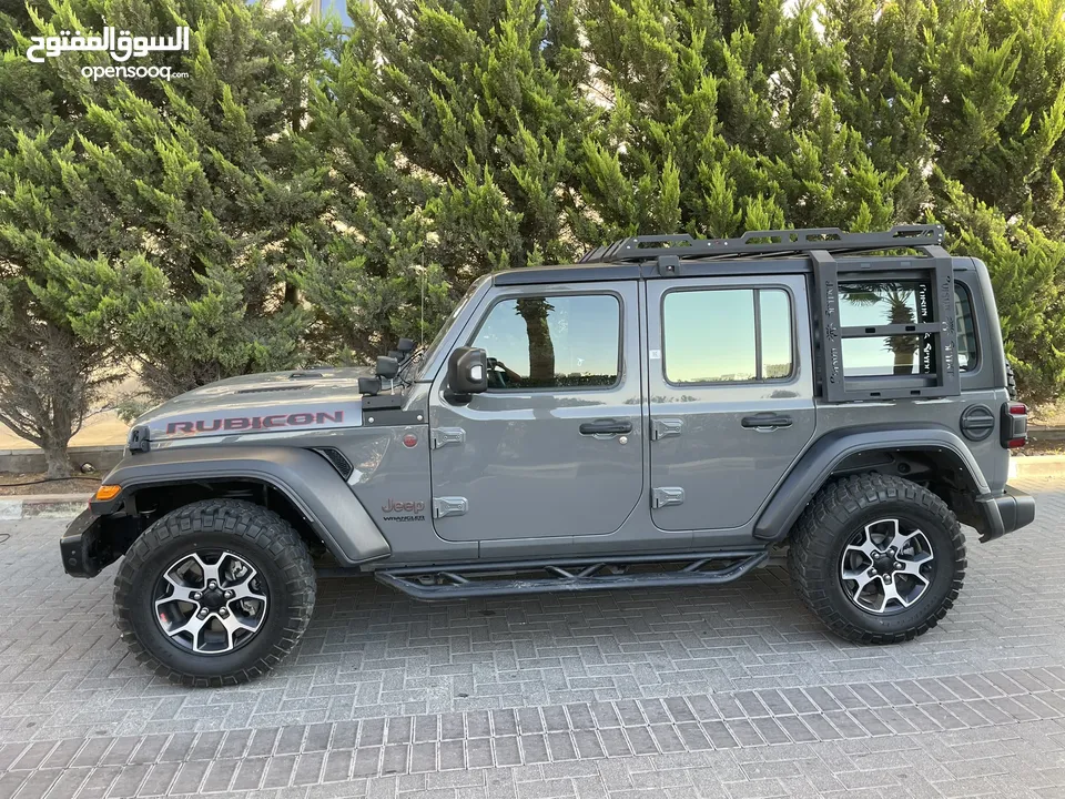 Jeep wrangler rubicon unlimited  الحبة الوحيدة والمميزة بالاضافات في البلاد