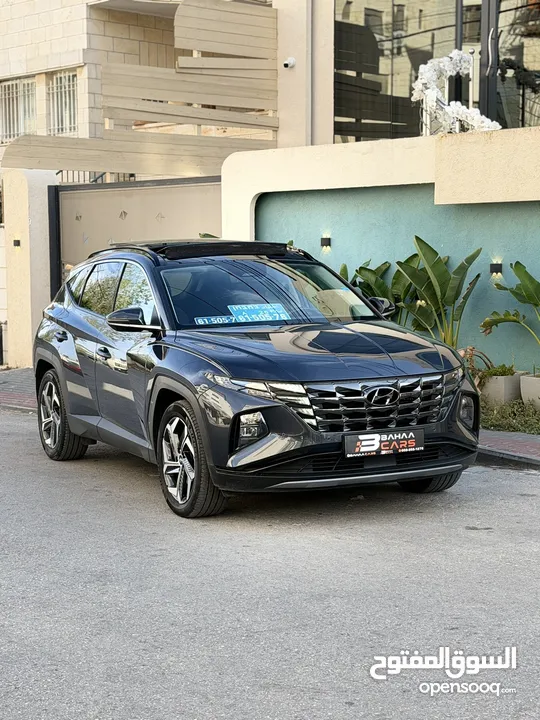 هونداي توسان 2022 هايبرد plug in 4*4 فل اضافات مع بانوراما 271 حصان