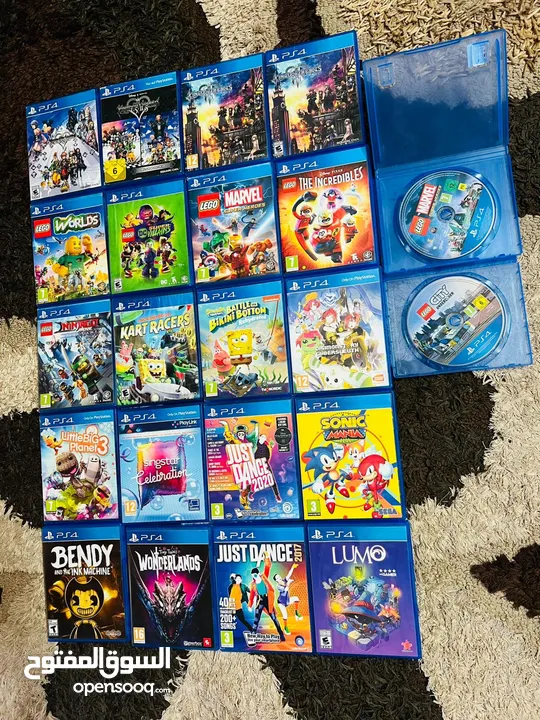 سيديات ألعاب بلاسيتشن 5/4