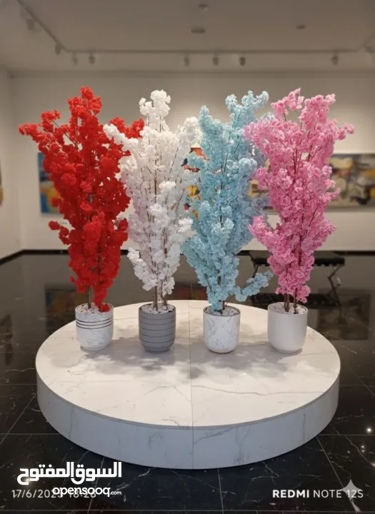 للبيع ..ورد وأشجار صناعيه من اجود الخامات