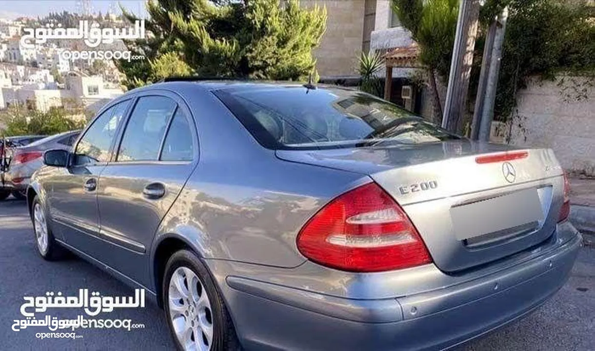 مرسيدس E200 2005 وكاله بسعر مغري