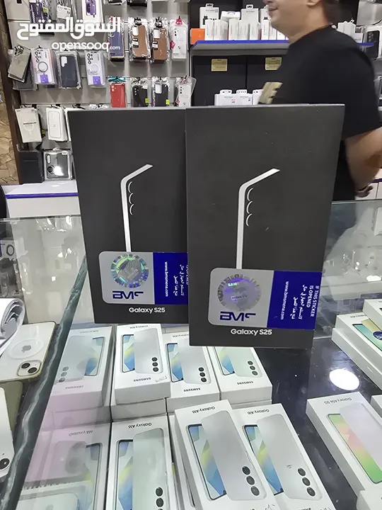 Samsung S25  256GB/512 GBكفالة الوكيل الرسمي BMS