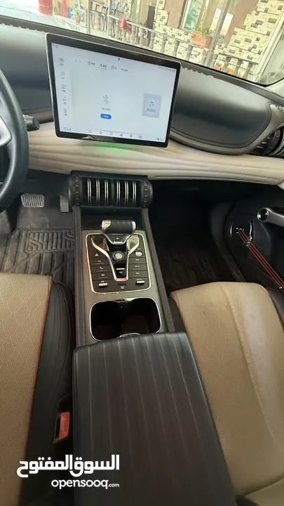 BYD_YUAN_PLUS_ADVANCED_2023  ممشى قليل 11500 كيلو فقط  فحص اتوسكور 94