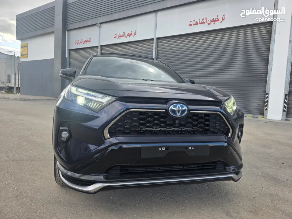 تويوتا راف rav4 plugin hybrid 2023/22 الافخم في البلاد.