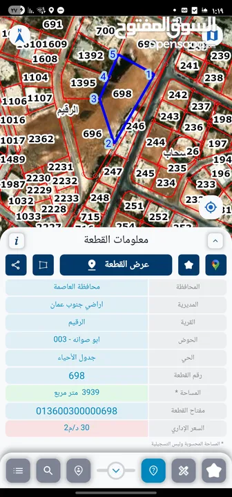 تسع دونمات في الرقيم سحاب تصلح لمشروع مدرسة