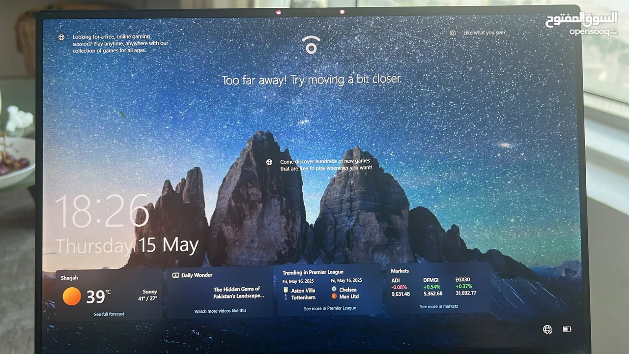 Dell XPS 15 9500 Performance Ultrabook Laptop used like new لاب توب ديل اكس بي اس 15 9500  كالجديد