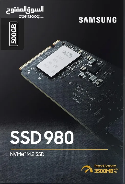 SAMSUNG 980 SSD 500GB PCle 3.0x4, NVMe