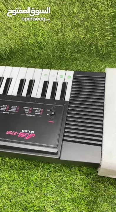 لعبة الاورج التعليمي للموسيقى للاطفال مع مايكرفون وشاحن usb