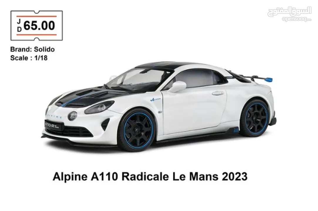 مجسم حديد Alpine A110 Radicale Le Mans 2023