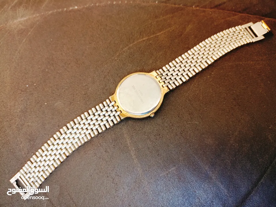 ساعة أصلية تحفه Crovana SWISS MADE مذهب كوارتز