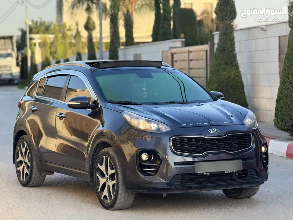 كيا سبورتاج ترخيص 2017 فل إضافات