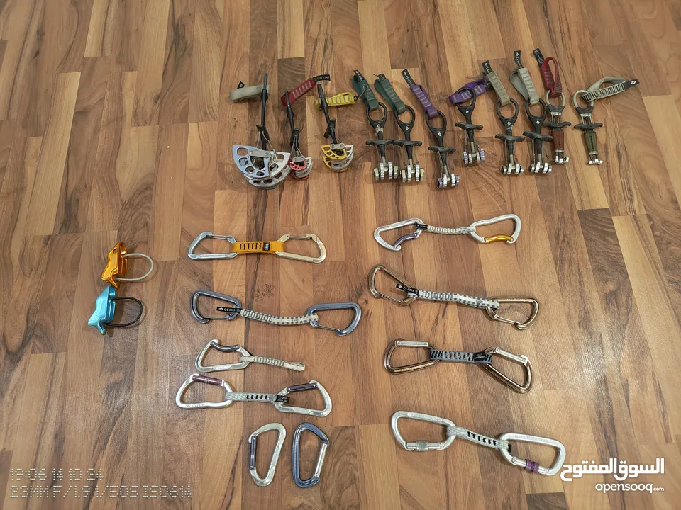 معدات تصلق , Climbing Equipments