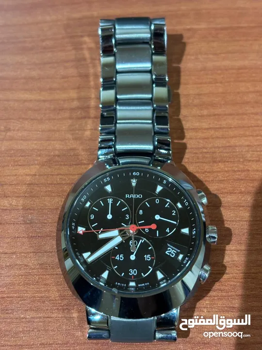 ساعه RADO بحال الجديد استعمال خفبف ضد الخدش زجاج زافاير
