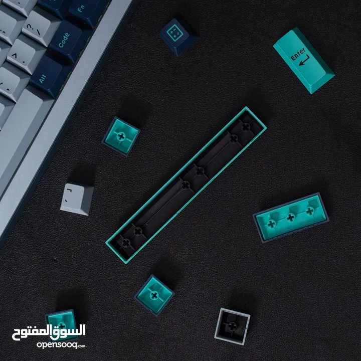كيكابس (أغطية المفاتيح ) 172 حبة مناسب لكيبورد ميكانيكال 61/64/87/104/108 cherry profile keycaps