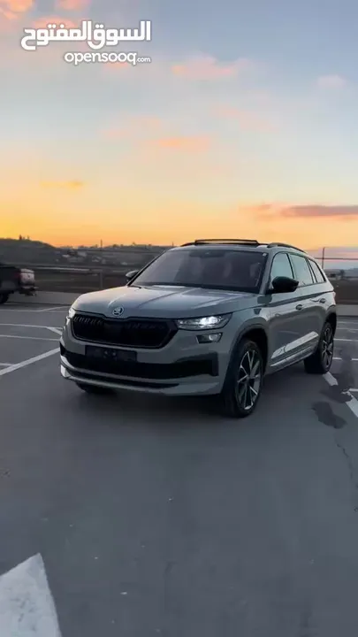 سكودا كودياك Sport Line  فل الفل فتحة سقف بانوراما 200 حصان  4x4- /2022  دفع رباعي 6+1