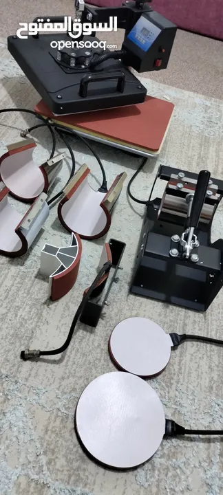 مكبس حراري متعدد الاستخدام 8 في 1