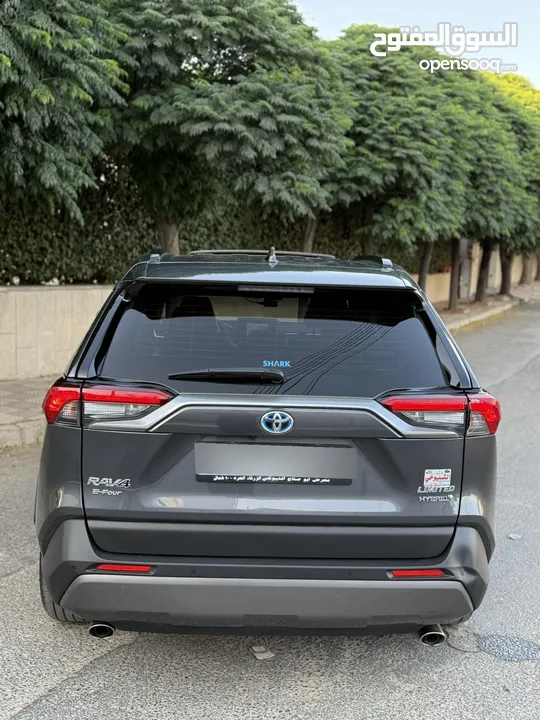 RAV4 2021(دفعه تبدء 6200)وارد اوروبي جمرك جديد فحص كامل فل كامل ليميتد كلين تايتل