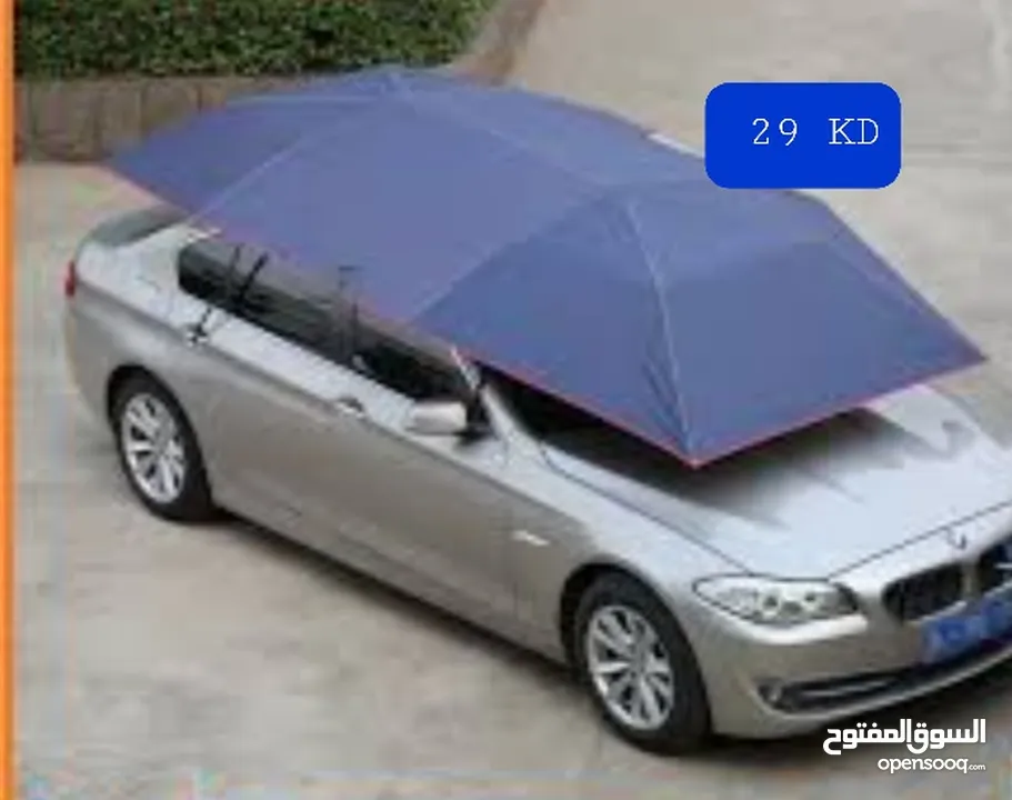 مظله سياره يدويه سهله التركيب والازاله مع شنطتها / مظله 3×3 الوان /مظله 3×4 مع تسكيرات جميع الجهات